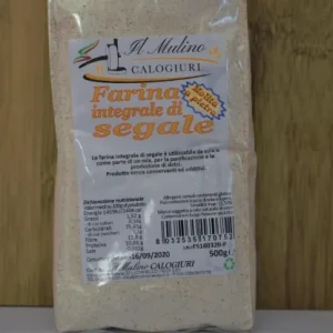 Farina Di Segale Molita a Pietra - 5 Kg