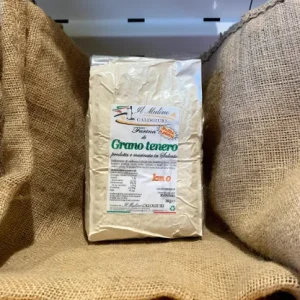 Farina Di Grano Tenero Integrale Molita a Pietra - 5 Kg