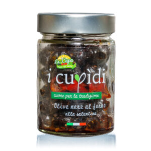 Salento-Style Oven-Baked Black Olives - 200 g