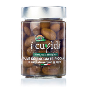 Spicy Crushed Olives In Olive Oil - 200 g