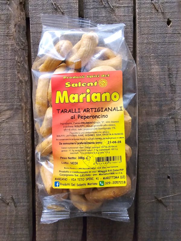 Taralli with Chilli Pepper - 300 g