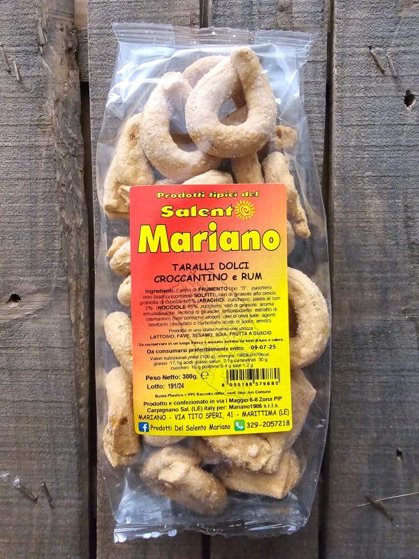 Taralli Croccantino al Rum - 300 g